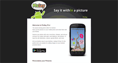 Desktop Screenshot of picsaypro.com